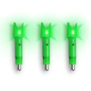 Tenpoint Alpha-Blaze Lighted Nocks TP Green 3Pck